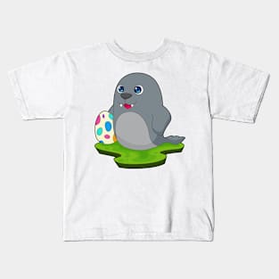 Seal Easter Easter egg Kids T-Shirt